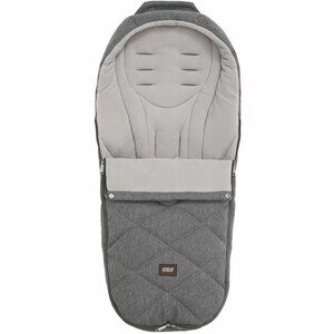 Mamas & Papas Cold Weather Plus Footmuff - Grey Twill